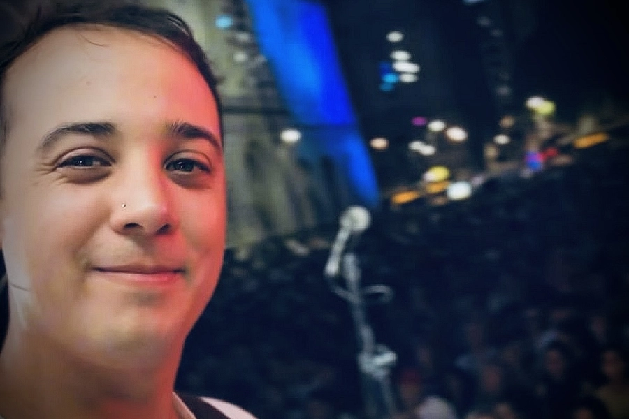 Osvaldo Marclay, concejal de LLA de Concepci&oacute;n del Uruguay e integrante de La Big Band.