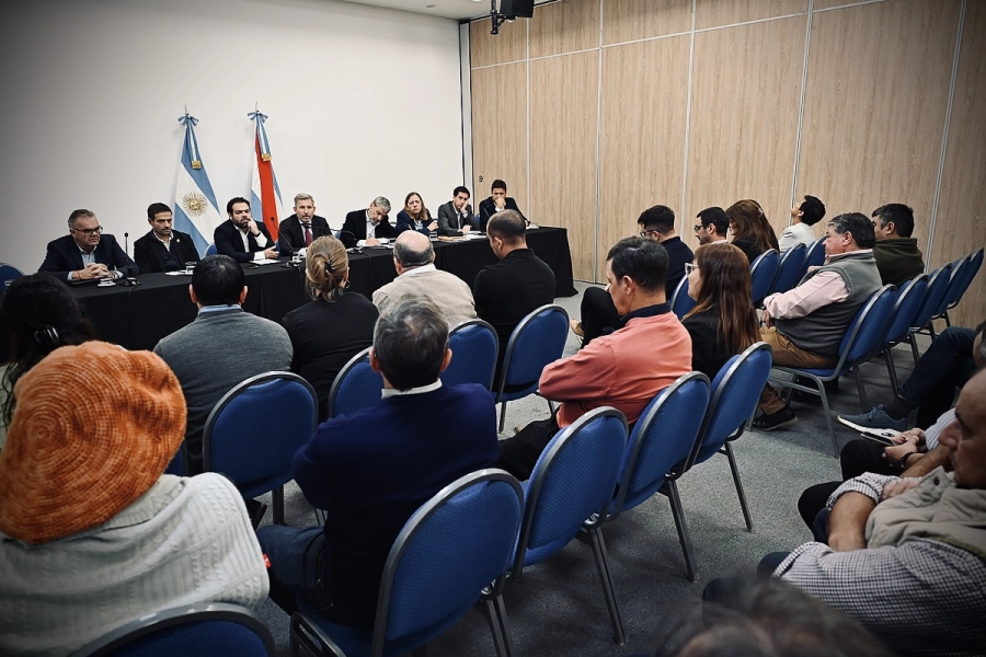 Frigerio recibi&oacute; en el Centro Provincial de Convenciones (CPC) a los presidentes comunales.