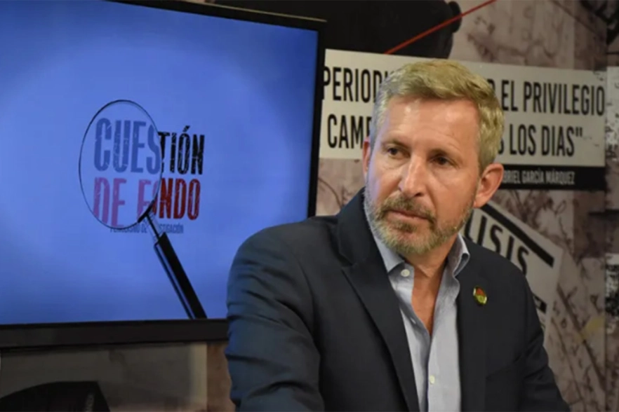 Frigerio se refirió a la campaña del oficialismo, pero no mencionó a Benegas Lynch ni a Laumann