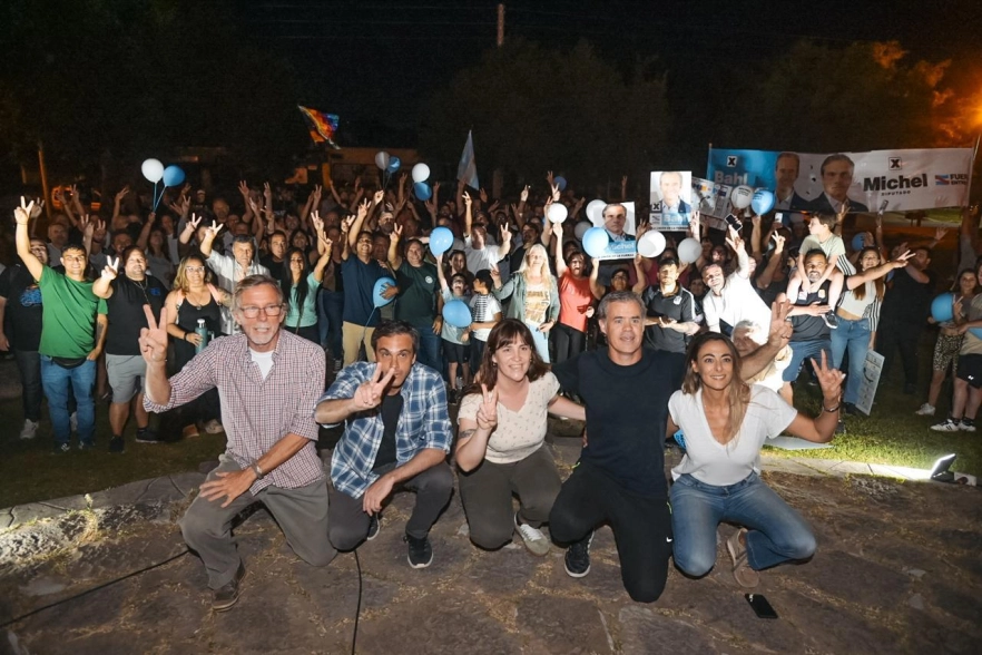 Piaggio en el cierre de campaña de Fuerza Entre Ríos en Gualeguaychú