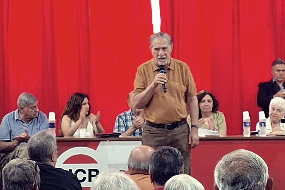 Federico Storani, referente nacional del nuevo movimiento.