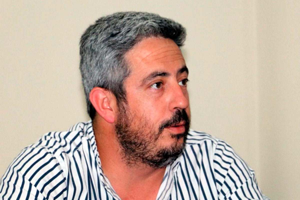 El director del Distrito III de la Federaci&oacute;n Agraria Argentina (FAA), Mat&iacute;as Martiarena.