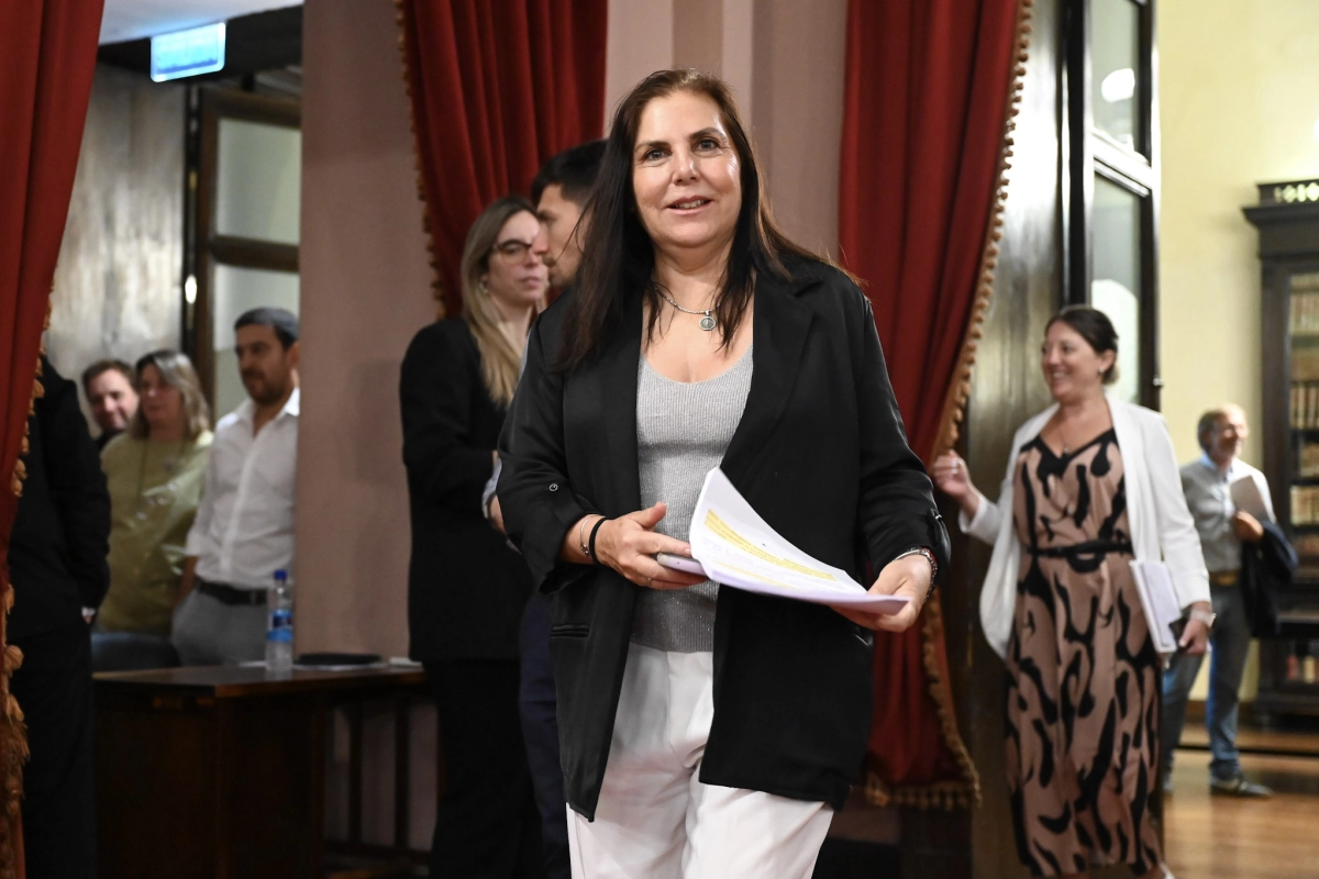 La diputada provincial y presidenta de la Comisi&oacute;n de Juicio Pol&iacute;tico, Gabriela Lena.