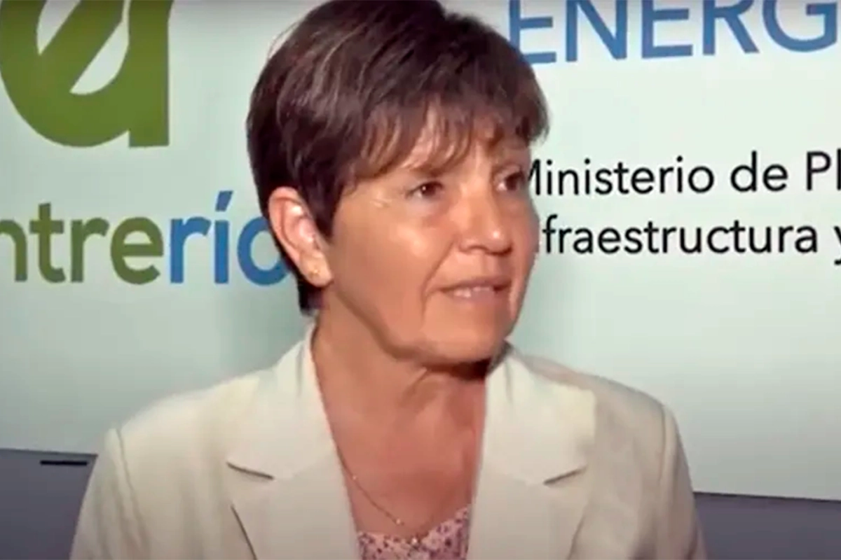 Secretaria de Energ&iacute;a de Entre R&iacute;os, Noelia Zapata.