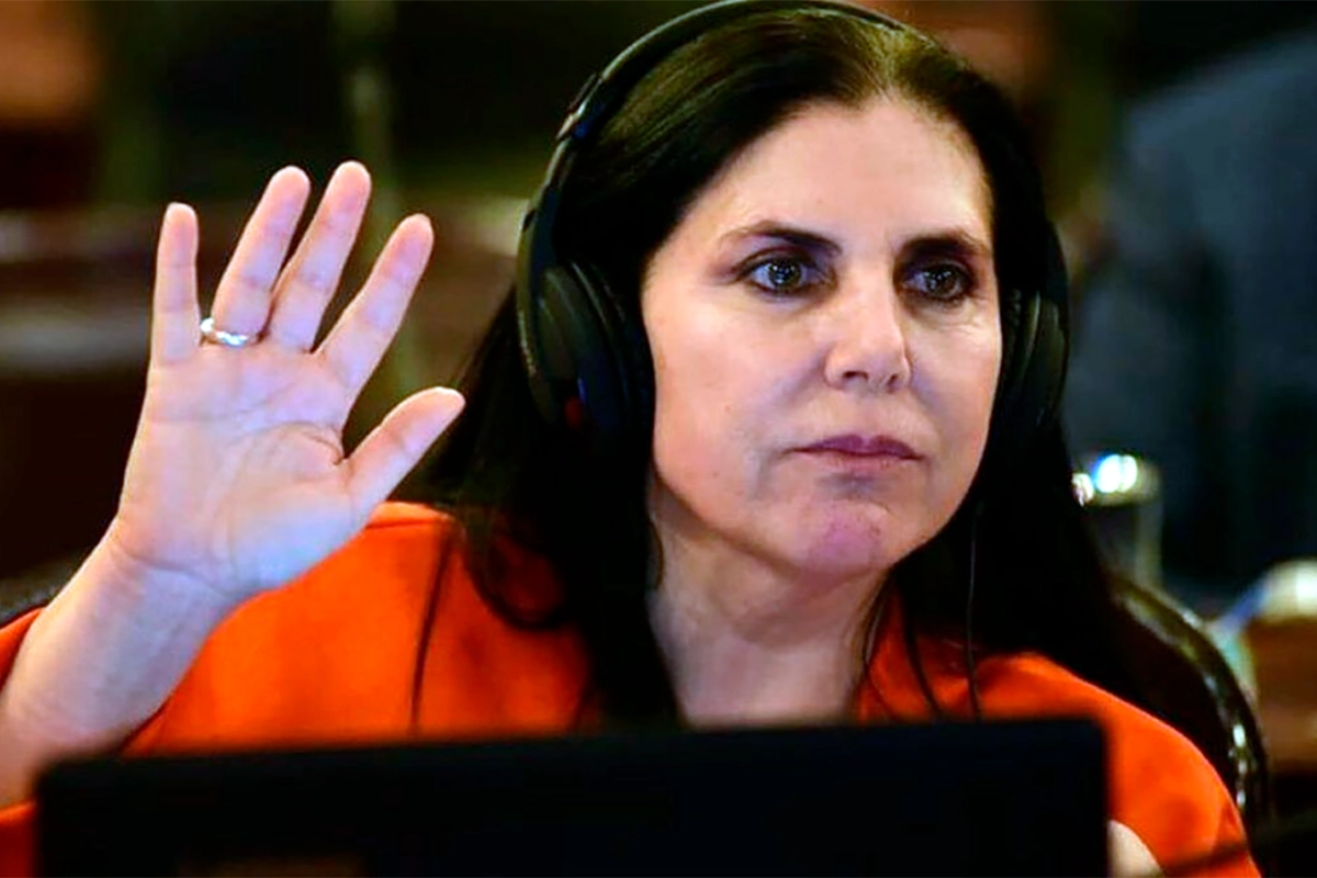 Gabriela Lena, diputada provincial.