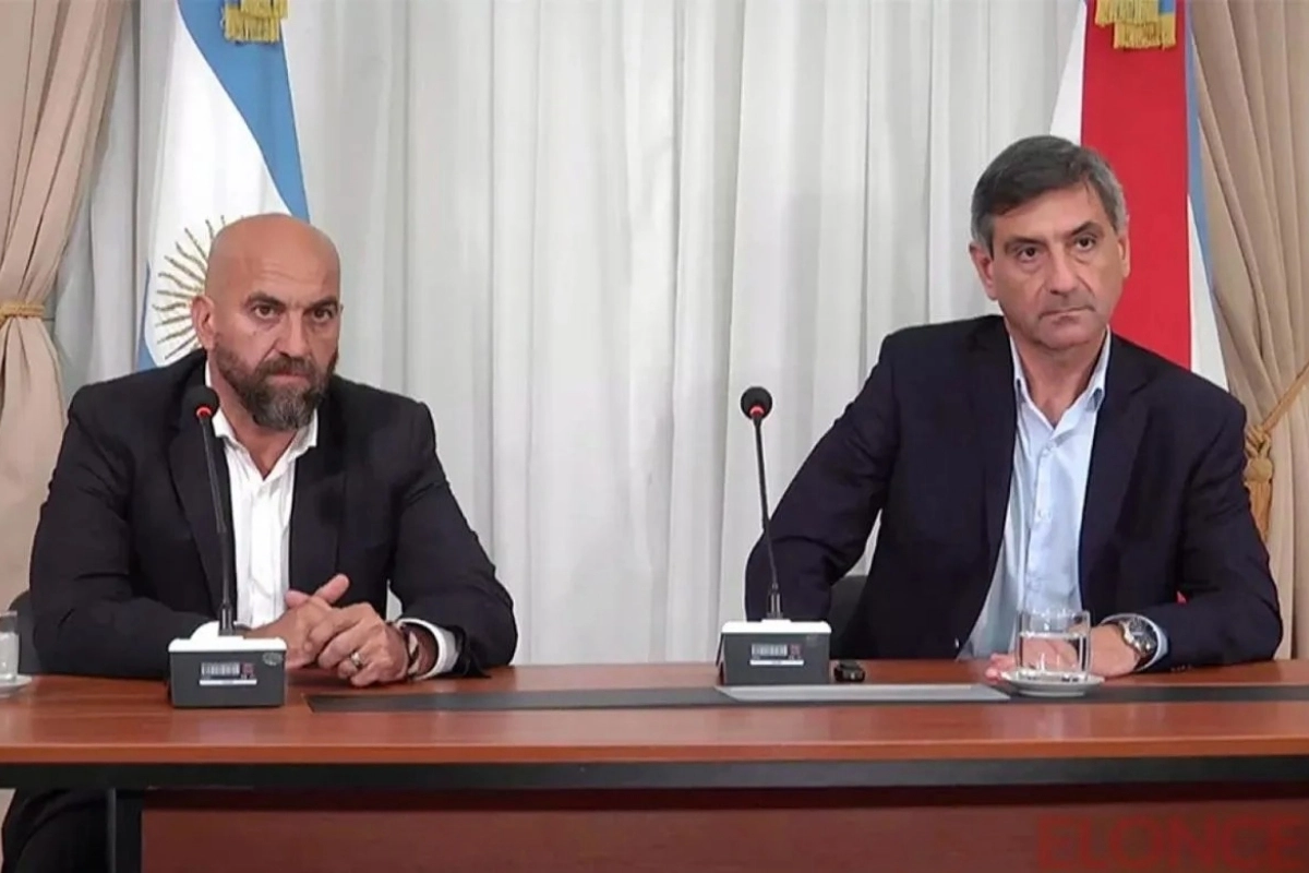 Mariano Gallegos y Ricardo Garc&iacute;a, presidente y vicepresidente de la OSER.