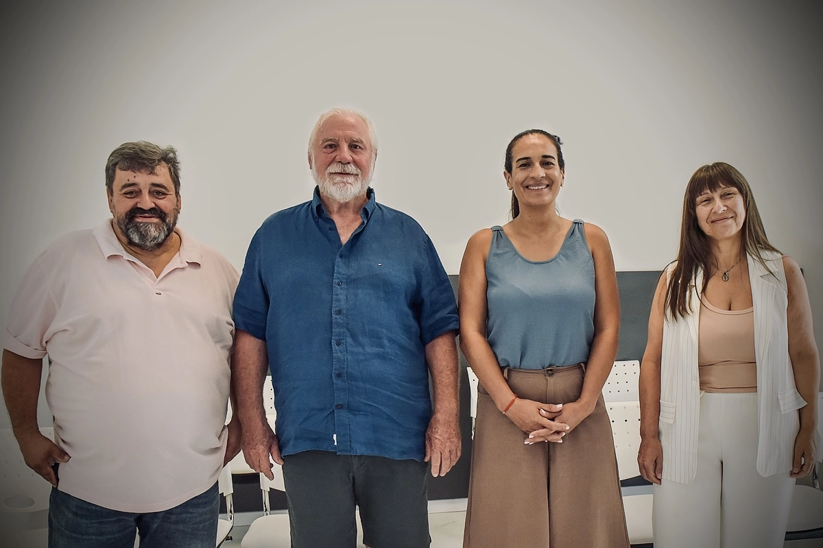 Fabi&aacute;n Monz&oacute;n, Jos&eacute; Allende, Flavia Maidana y Carina Dom&iacute;nguez.