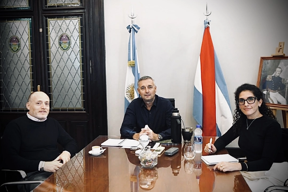 El presidente de la C&aacute;mara de Diputados se reuni&oacute; con autoridades del Colegio de Psic&oacute;logos de Entre R&iacute;os.