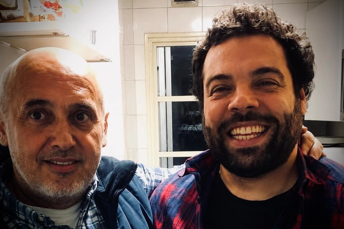El denunciado, Carlos M&aacute;ximo Acosta, jefe de Legales de ENERSA y el ministro de Gobierno, Manuel Troncoso.