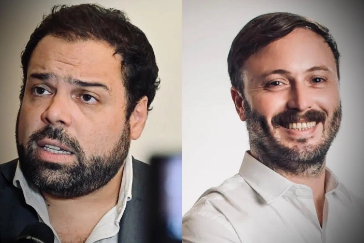 El ministro de Gobierno y Trabajo, Manuel Troncoso y el intendente de Concordia, Francisco Azcu&eacute;.