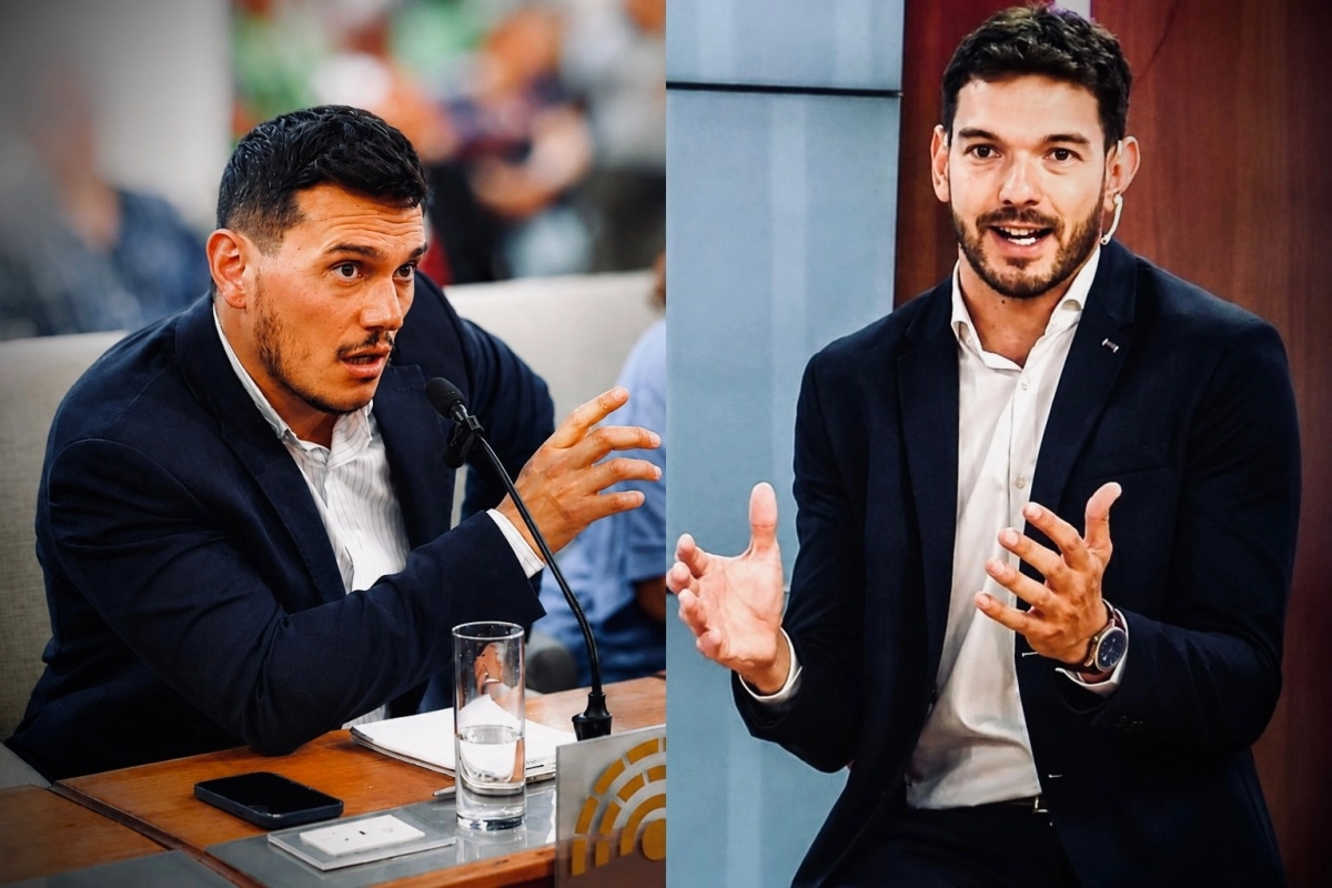 Maximiliano Rodr&iacute;guez Paul&iacute;n y Emanuel Gainza.