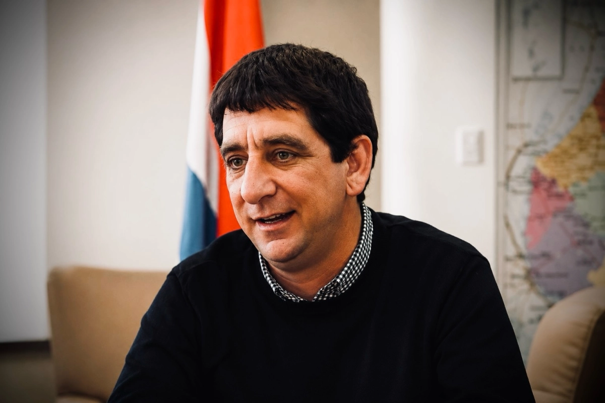 Hern&aacute;n Kisser, intendente de Hasenkamp.