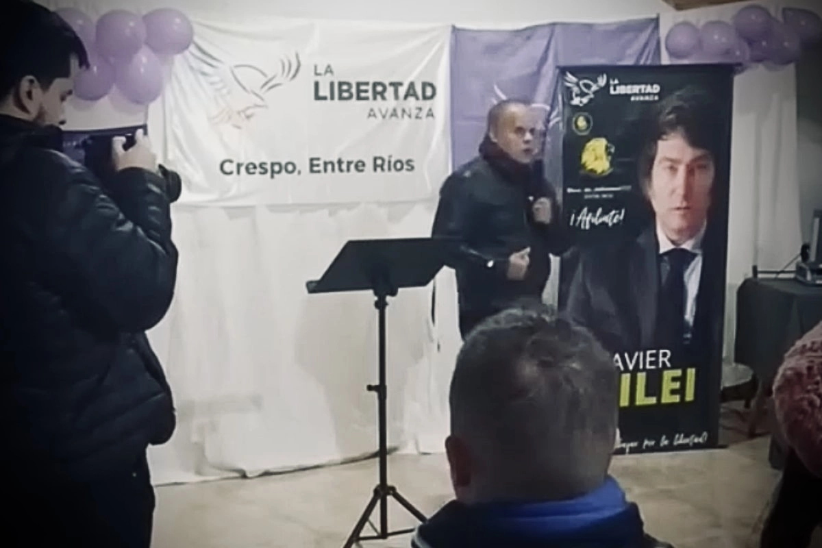 Roque Fleitas, diputado provincial y presidente de la LLA Entre R&iacute;os.